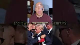 Mike Tyson on Donald Trump’s ear #donaldtrump #miketyson #comedy