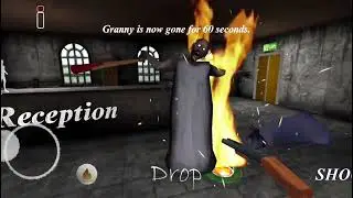 GRANNY AND GRANDPA WITH ANGELINA IN FIRE - GRANNY 5 NEW UPDATE