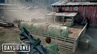 Рикки показывает Дику орду на лесопилке - Жизнь после (Days Gone) | PS5