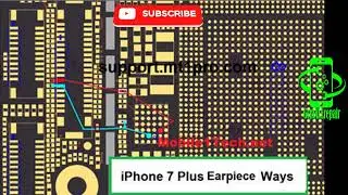 iPhone 7 Plus Earpiece Solution Ear Speaker Problem Jumper Ways