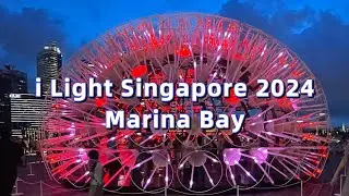 i Light Singapore 2024 - Installations at Marina Bay