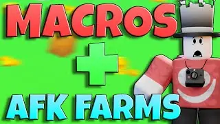 ⚙️ How To Use Macros In Roblox! | Roblox Macro Tutorial  (AFK Farms)
