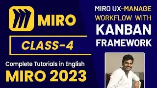 Miro tutorials for beginners - Class-4- Part-1 | Miro UX Design English Tutorial in Grafix Vidya
