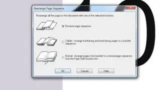 12 Reversing scan/image/page order in PDF and TIFF files in PixEdit Scanning Software.