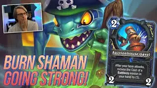 Burn Shaman Can Still Be Strong! | Voyage To The Sunken City | Hearthstone Standard | Savjz