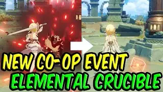 NOW THIS IS EXCITING! | NEW CO-OP EVENT: ELEMENTAL CRUCIBLE!!! | GENSHIN IMPACT