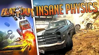 The First Flatout is a Hidden Gem! Groundbreaking Crash Physics! | Racing Marathon 2021 | KuruHS