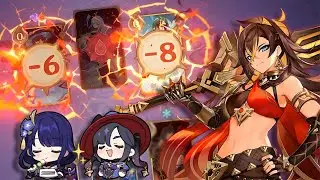 Epic Burst Dehya vs Shenemo Meta | Genshin TCG