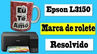 Marca de rolete resolvido em canecas de sublimação impressora Epson L3150