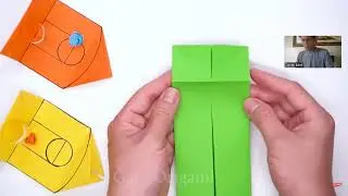 paper origami basketball cout