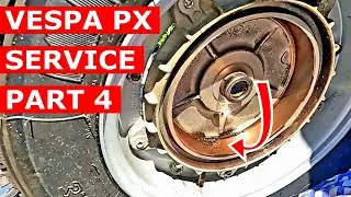 Maintenance On Vespa PX 200, Part 4 🛵 🛠