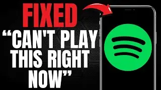 [FIXED] Spotify Can't Play this Right Now If You Have the File- (updated easy guide) [2025]