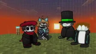 Booty street pero con los pijerines chanflotes - talk2me (FNF mod) (animation)
