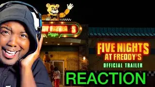 FIVE NIGHTS AT FREDDYS 🐻 | Official Movie Trailer REACTION! W/ @CoryxKenshin OMG!!!