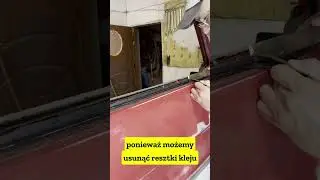 JAK USUNĄĆ RESZTKI KLEJU PO WYCINANIU SZYBY?