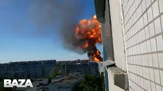 Взрыв на АЗС Новосибирск