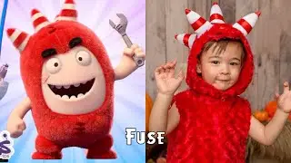 Oddbods Characters in Real Life 2022 (Human Version)