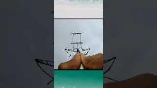 How to draw a boat step by step ll Technical video info