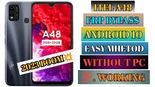 Itel A48 (L6006L) FRP Bypass l Google Account Bypass Without Pc 100% Free New Trick 2023