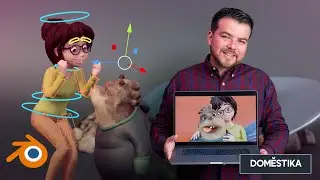 CURSO DE ANIMACIÓN DE PERSONAJES EN BLENDER, RIGS INCLUÍDOS, EN DOMÉSTICA   @Domestika  #domestika