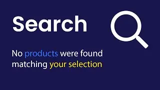 [ThemBay] No products were found matching your selection - Search results