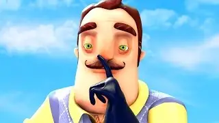 NEW SECRET AREA IN HELLO NEIGHBOR! (Hello Neighbor Secret Story Locations)
