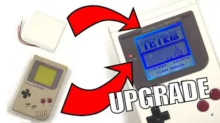 How to add backlight the Gameboy DMG