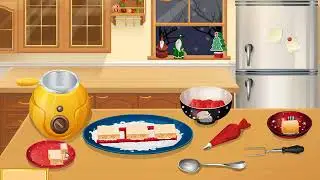 Cartoon. Walkthrough. Sara`s Coocing Class. Christmas Snacks. Collection. Cooking. Games Cartoons.