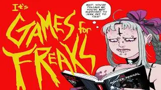 Intro to GAMES FOR FREAKS: VOL 4, an Official Supplement for Tom's Games