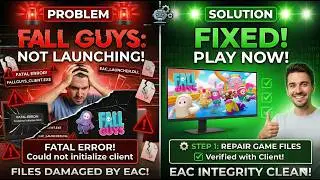 How to Fix Fall Guys Not Opening on Epic Games Launcher FIX (Game Running Bug) ✅