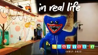 Poppy Playtime Chapter 2 👾Huggy Wuggy in real life