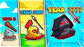 Spent 10,000 YEARS Evolving TANKS for FREE