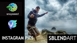 Enlight Tutorial: How to edit photo entirely with the iphone (Snapseed and Enlight)