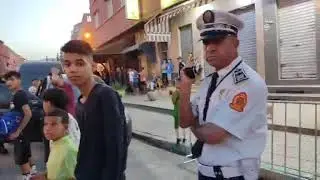 الروينة نايضة لحظة مغادرة الجماهير السلاوية الملعب بعد نهاية ماتش رجاء بني ملال والجمعية السلاوية