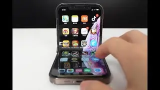 Worlds First Folding Iphone🤯🤯🤯🤯