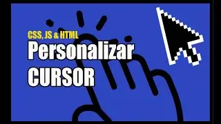 👆🏼 Cómo Personaliza el CURSOR usando CSS y & JS 👉🏻 (Valido para Blogger y HTML). Guía Completa 2022