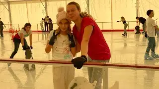 ICE SKATING!!! THIS WAS SOO FUN! ❄️☃️🎊🩵