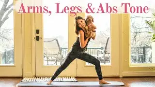 TOTAL BODY STANDING PILATES Home Workout *30 Minute 