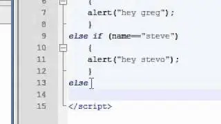 Javascript Tutorial 10. If Else If Else Statement