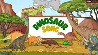 Dinosaur Song / Educational Songs /Wonderful world 4 / Stegosaurus/ Apatosaurus/ T Rex/ Triceratops