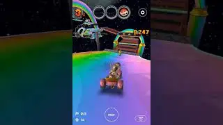 Mario Kart Tour 3DS rainbow Road - 20000+ points