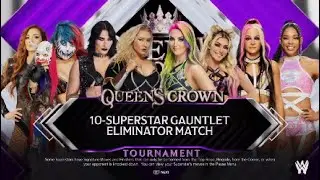 WWE 2K24 | 10-Superstar Gauntlet Eliminator Match