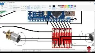 Como hacer un Robot Velocista # 4 - Esquematico