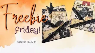 Friday Freebie October 18