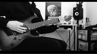 Tracking Guitar For A New Ambient Metal Song #ambient #metal #djent #rock