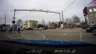 Алкаш за рулём в Таллине