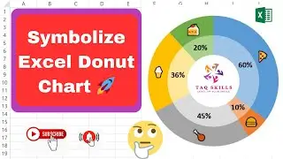 Chart Mastery How to Insert Symbols into Excel Donut Charts 🧙‍♂️