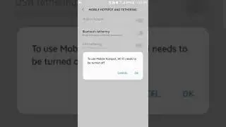 How to set up a Wi-Fi hotspot using the shortcut in the quick settings pane