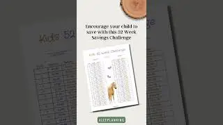 Kids Savings Challenge 