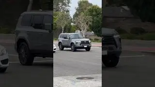 Lexus GX550 spotted on the road